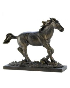 WILD STALLION STATUE